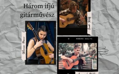 Három ifjú gitárművész