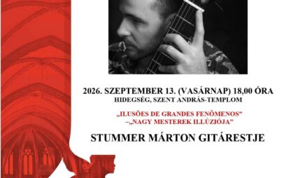 (Magyar) XX. Ars Sacra Fesztivál - Stummer Márton gitárestje